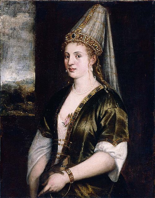 Titian - Portrait of a Woman (La Sultana Rossa)