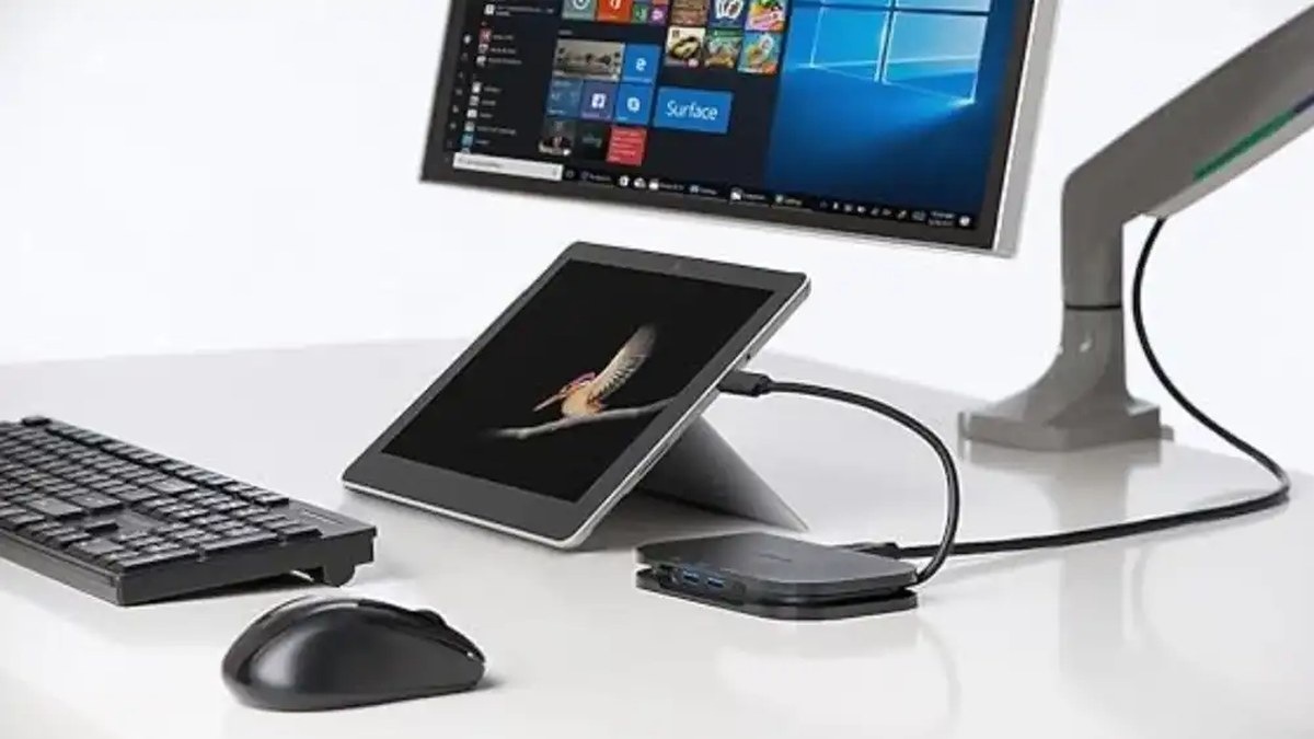Kensington SD1610P USB-C Mobile 4K Dock w/ Pass-Through Charging