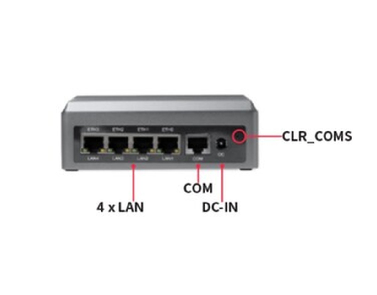 A whopping four 2.5G Ethernet ports are on offer.