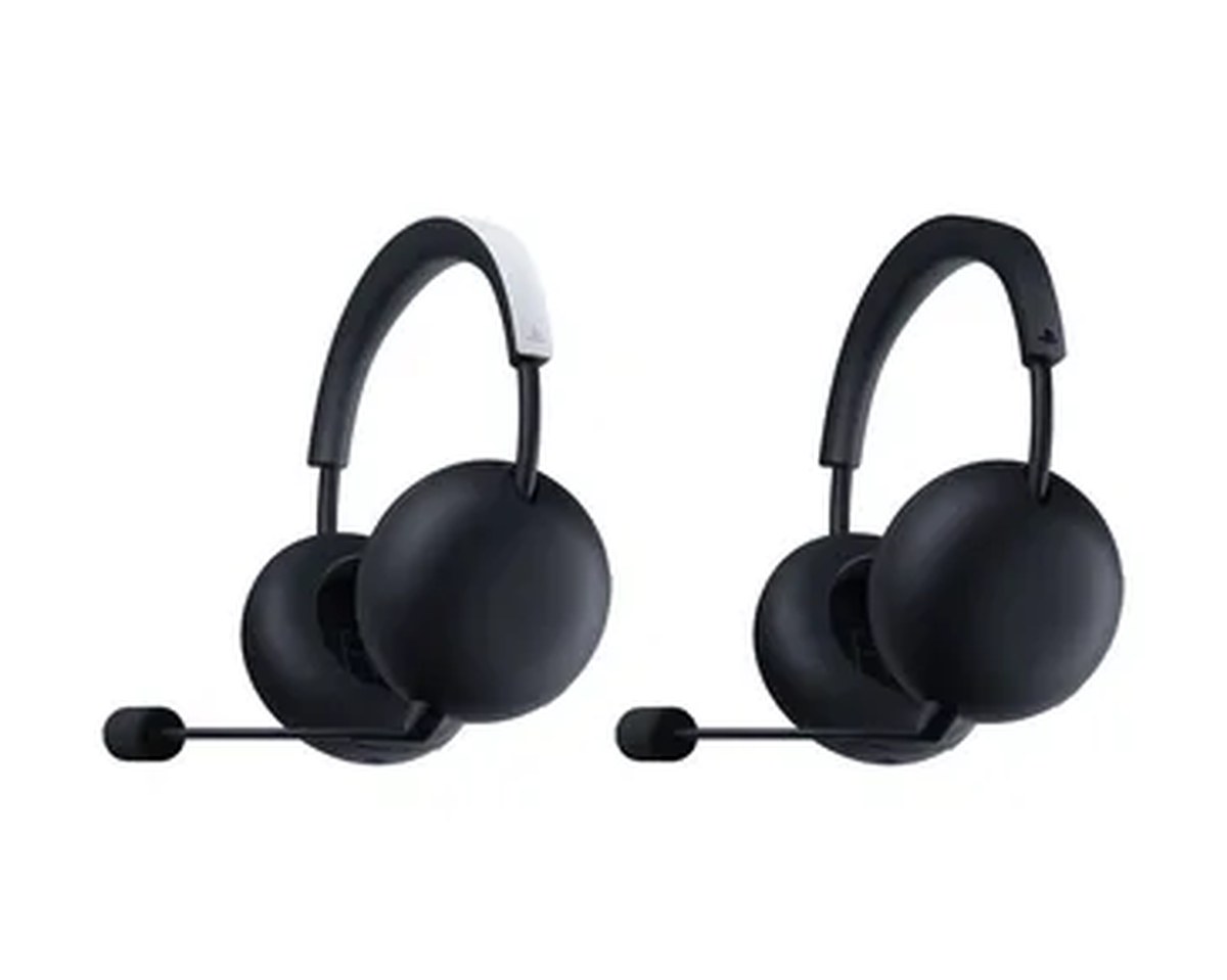 Sony Pulse Edge wireless headset in white and black