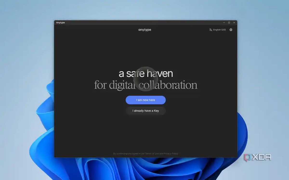 Anytype installation step in Windows