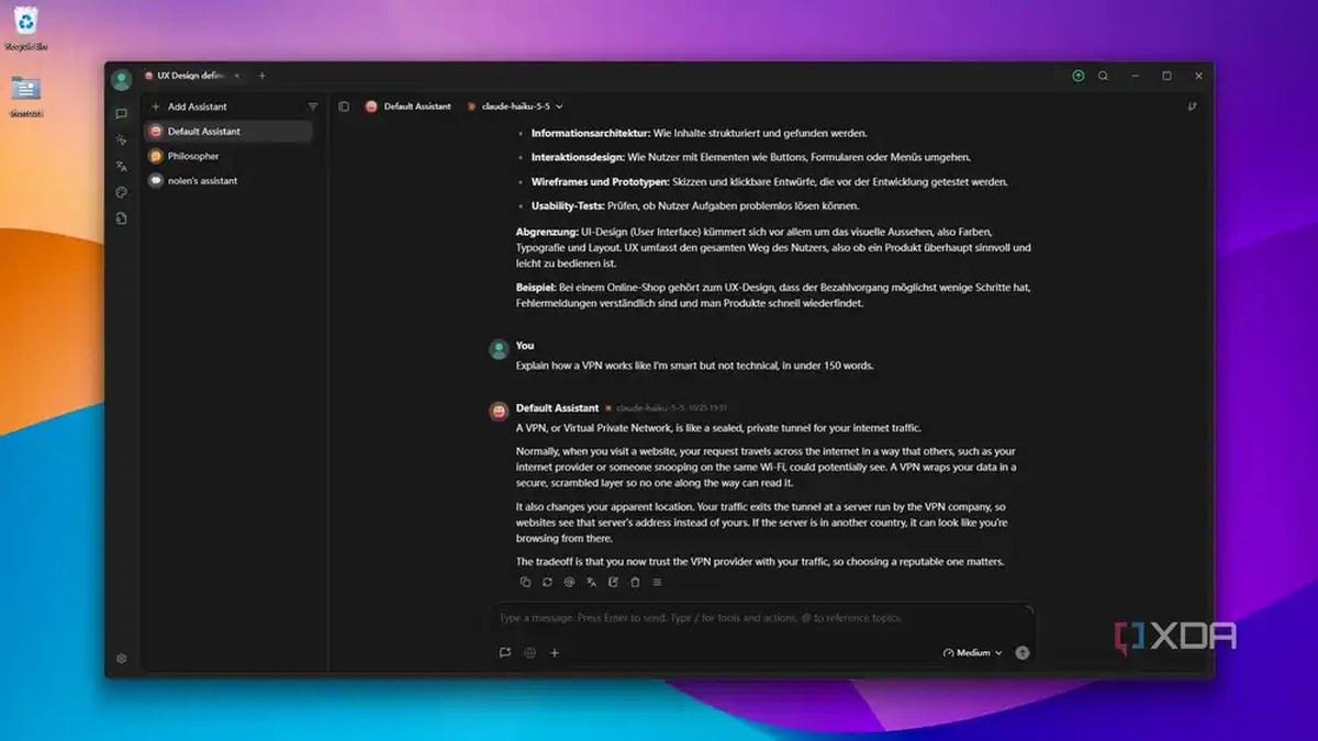 bilingual VPN explanation in Cherry Studio