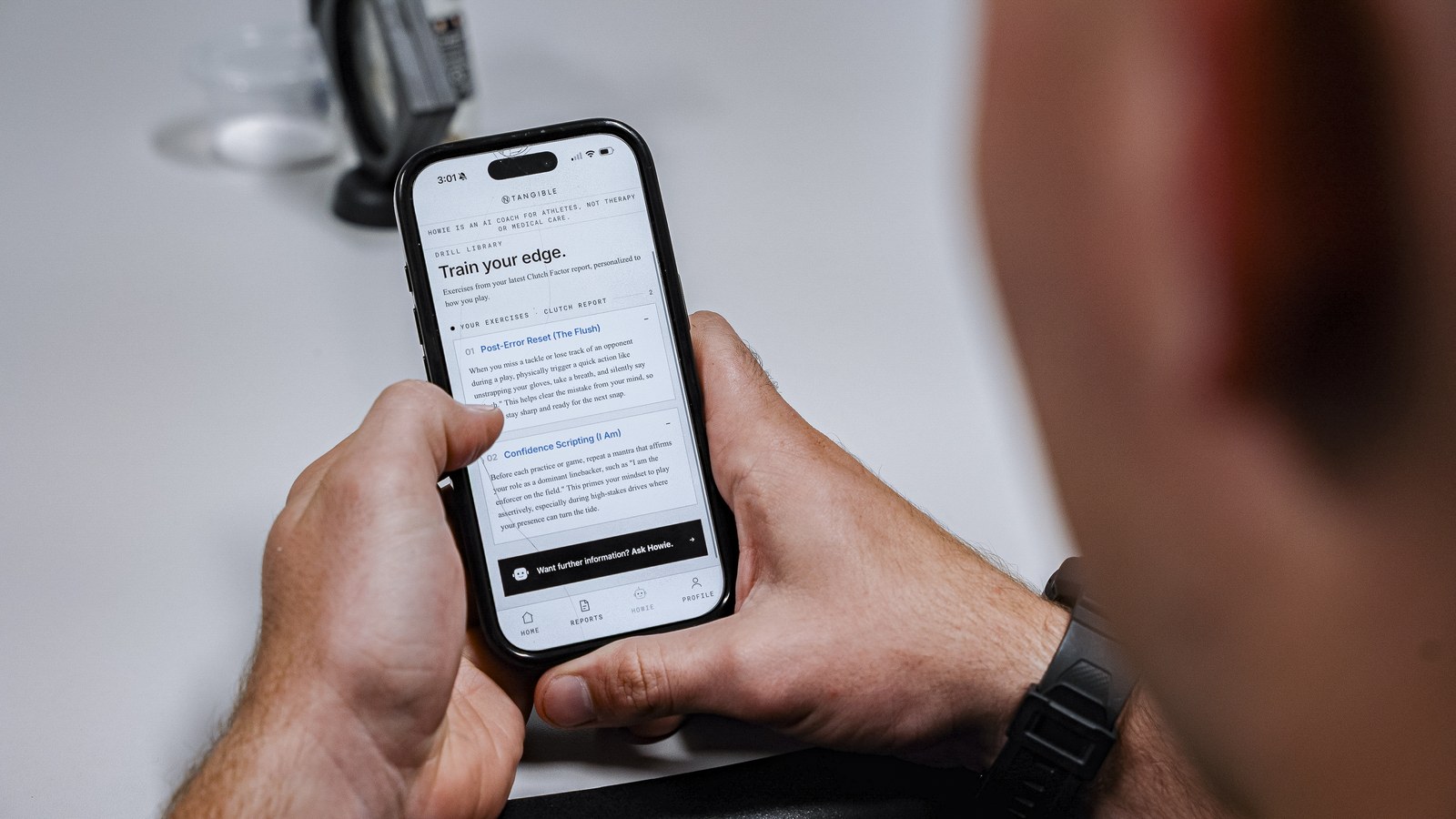 NTangible, sporcu performansını baskı altında tahmin eden testle startup sahnesinde iddialı
