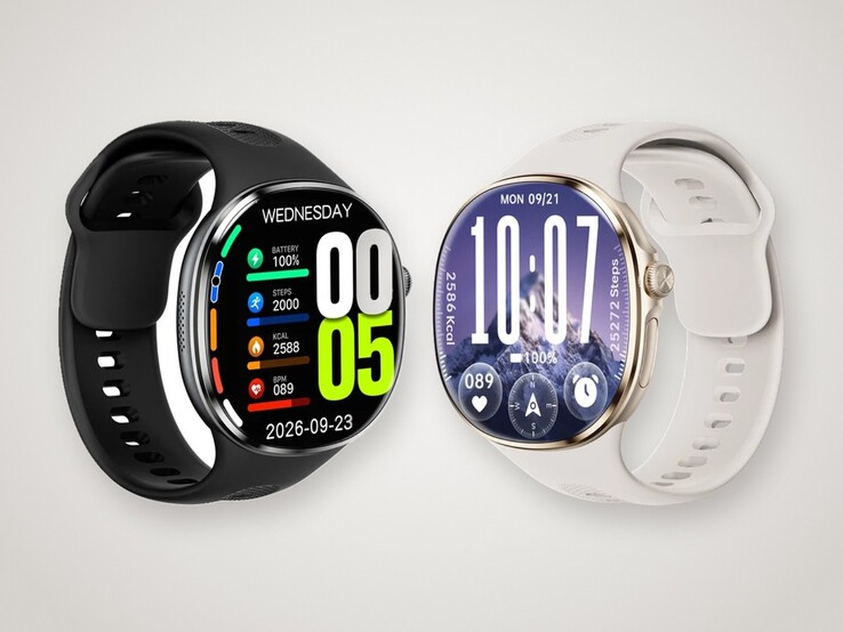 A SIM slot lets the watch connect to a mobile network on its own, and it can install Android apps directly.
