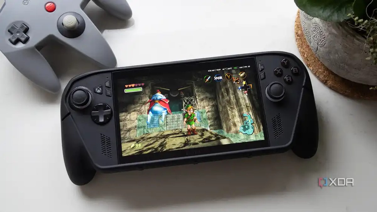 A screenshot of Zelda: Ocarina of Time running in Ship of Harkinian 