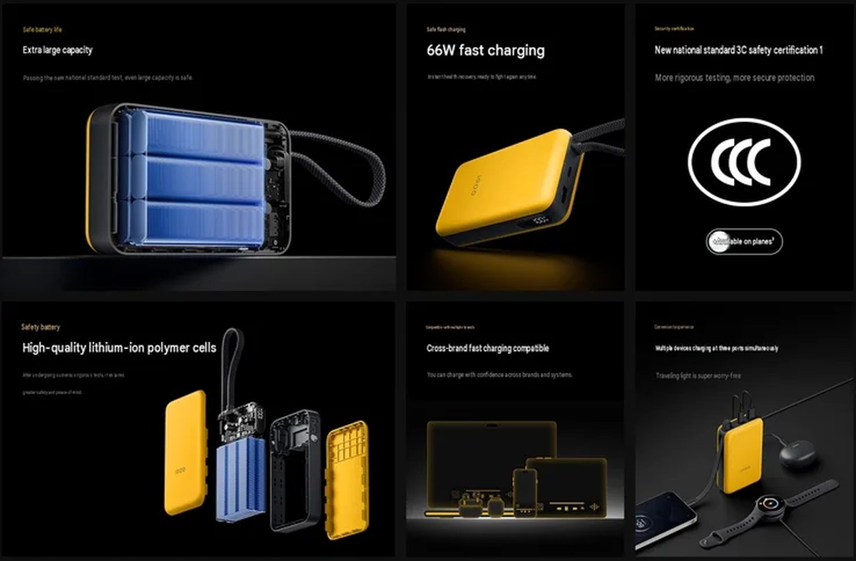 Core highlights of the power bank (machine translated)