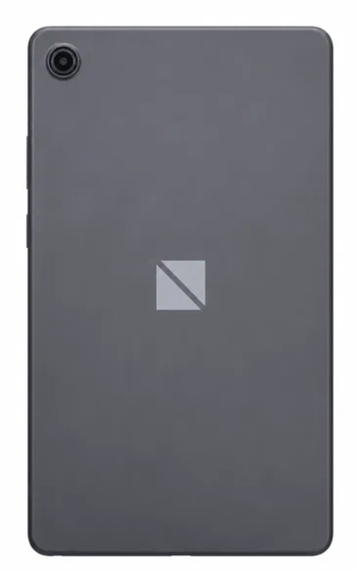 Lavie Tab T8 2026 tablet shown from the rear in gray