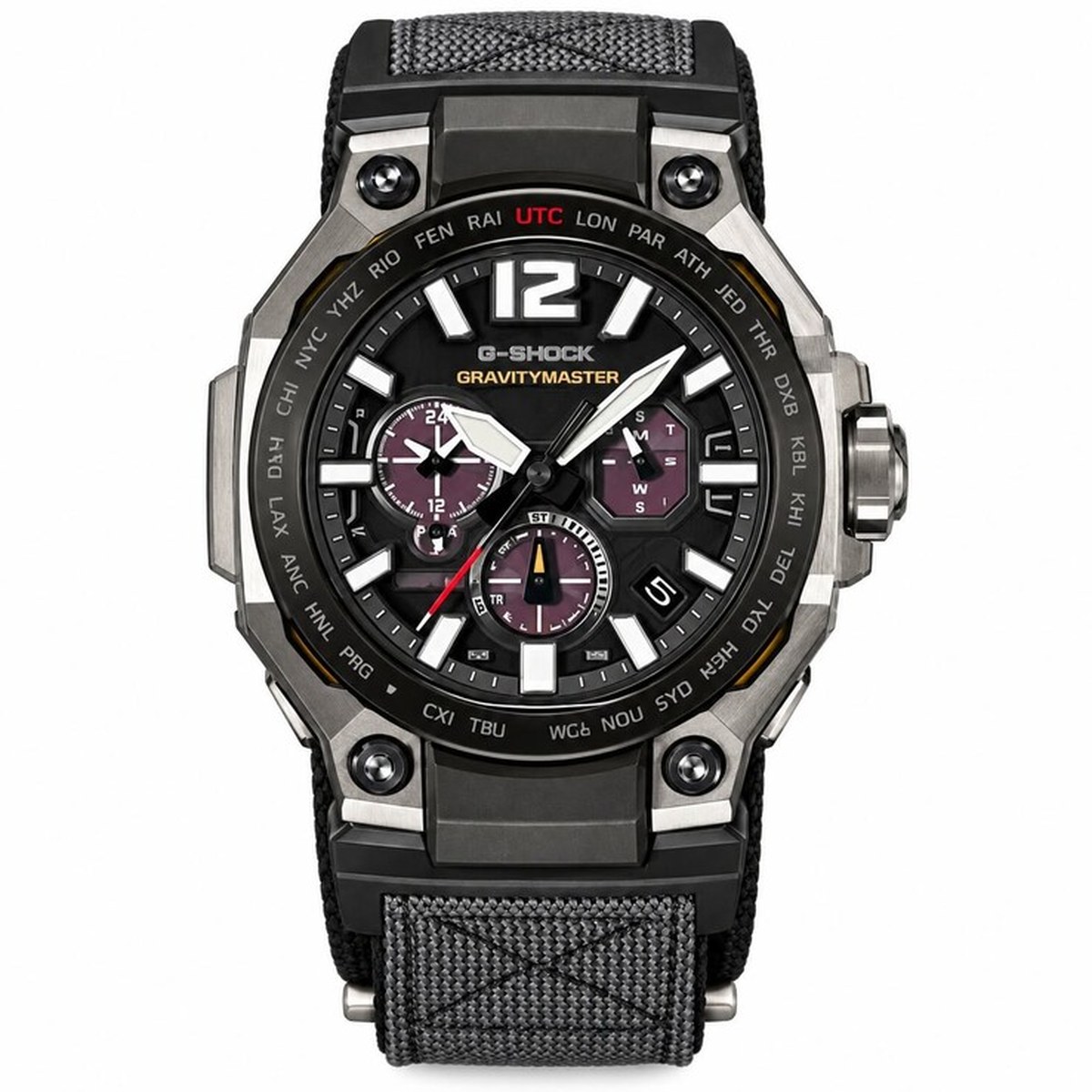 A new Casio G-Shock Gravitymaster pilot watch with a fabric strap is on the way