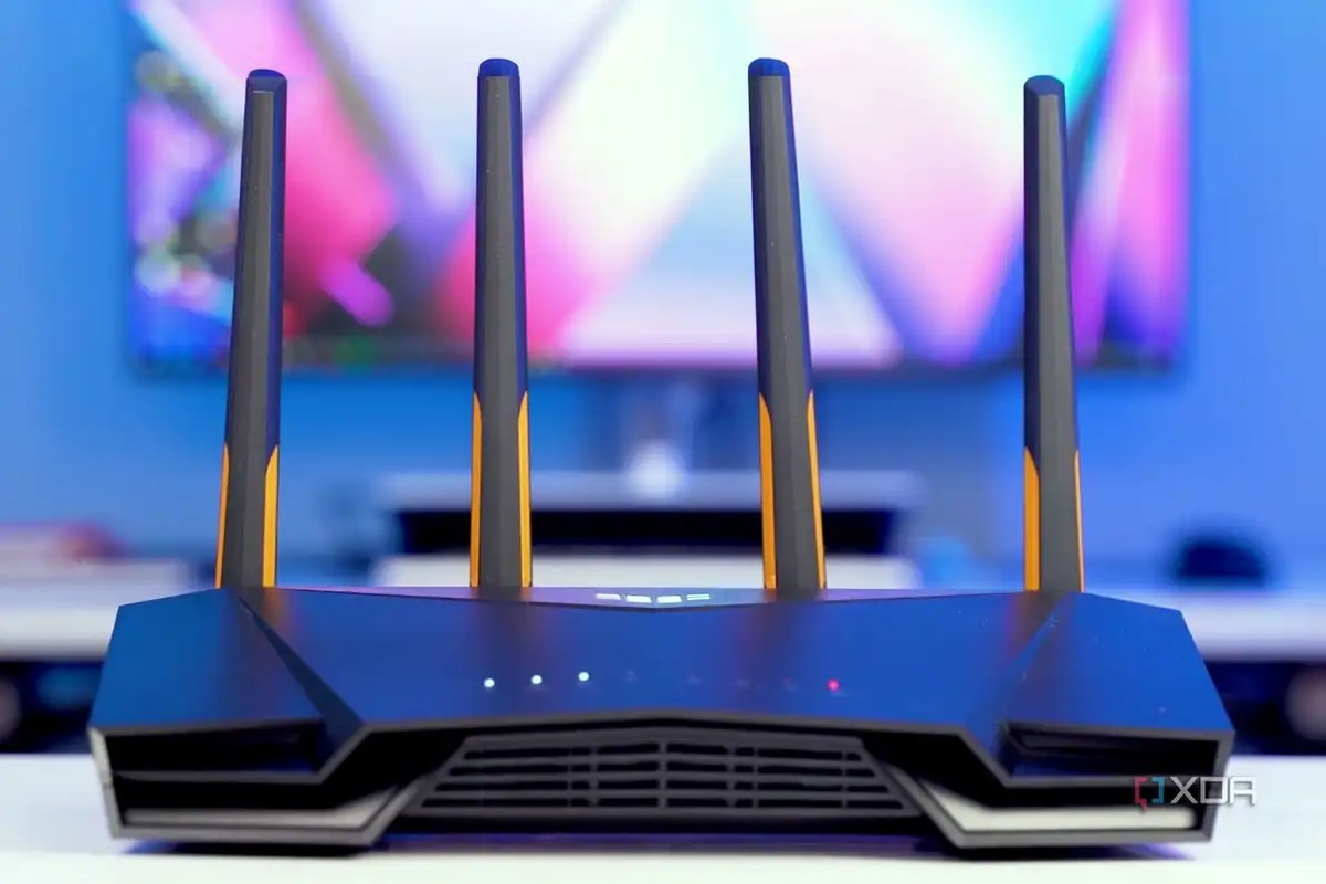 picture of asus tuf gaming ax4200 router