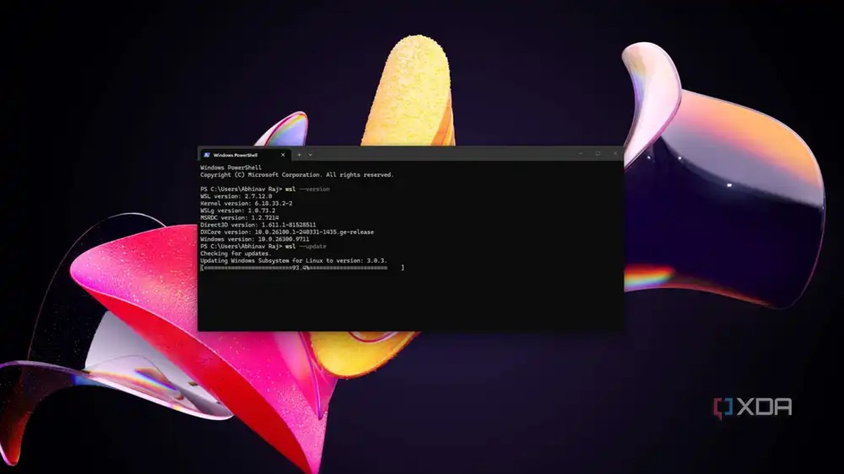 WSL update on Windows 11 PowerShell 