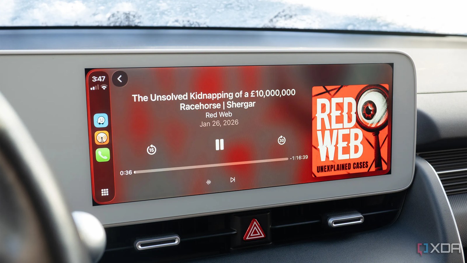 CarPlay'de bulutlu hava