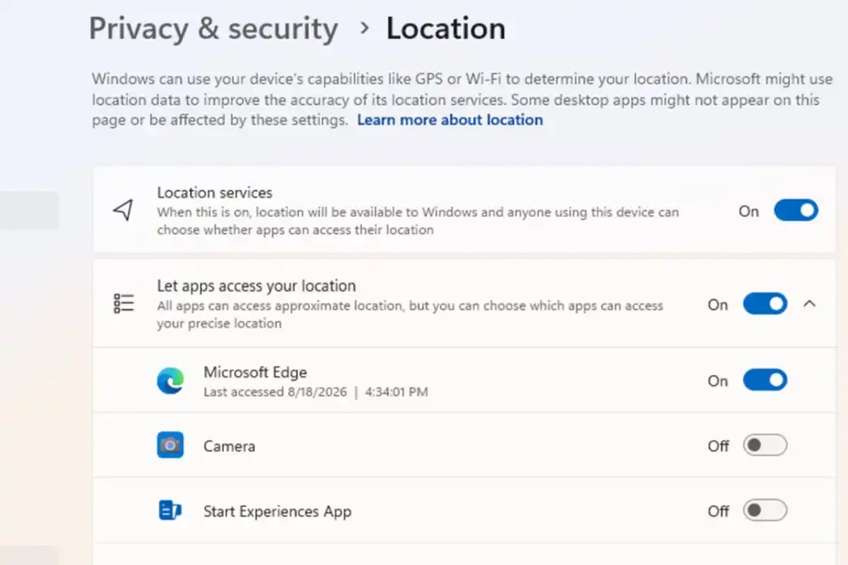 Windows 11 will soon allow you to set camera and mic access on per-app basis