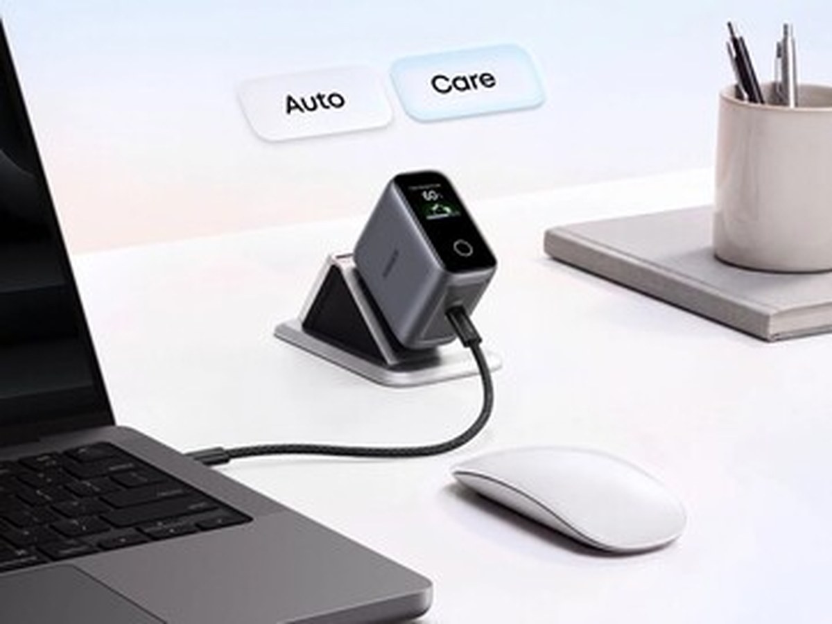 Anker Laptop Charger Pro has a Care Mode for for long-term battery care.